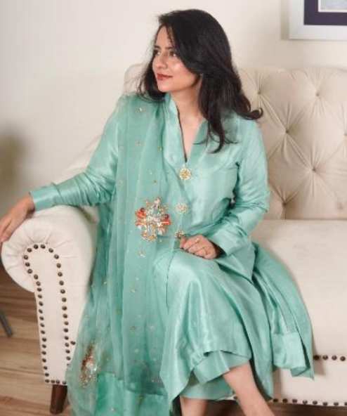 Pure Organza Dupatta, Pure raw silk 80g shirt & pants