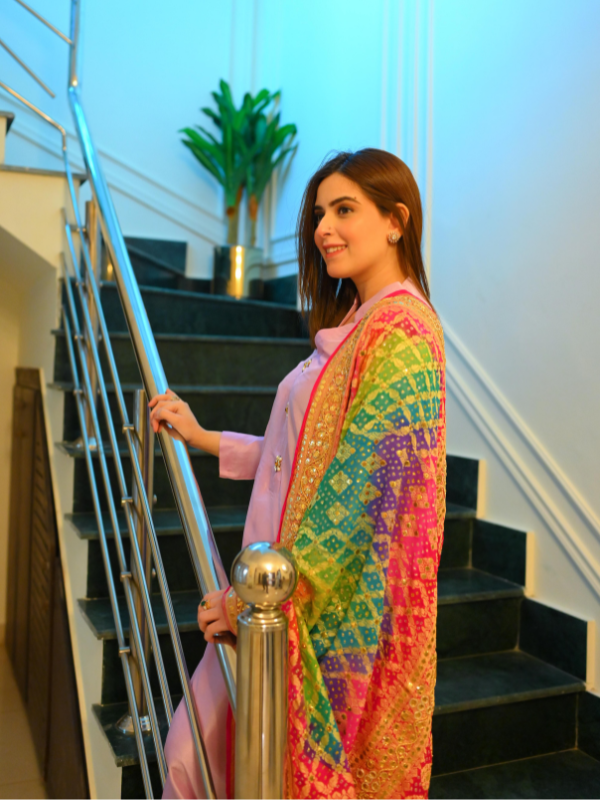 Multi Colored Bandhani