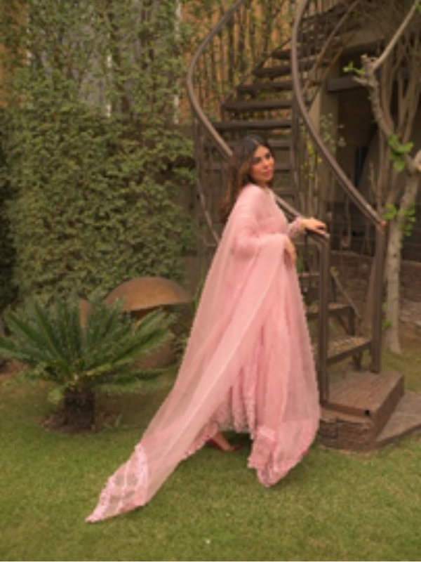 Lined shirt & dupatta